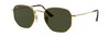 Солнцезащитные очки Ray-Ban Hexagonal RB3548N 001/58