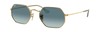 Солнцезащитные очки Ray-Ban Octagonal RB3556N 91233M