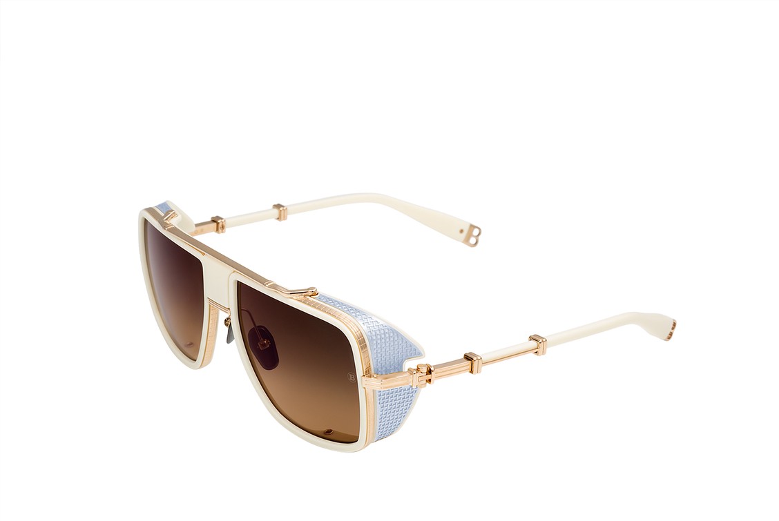Солнцезащитные очки Balmain O.R. BPS 104 D GLD-BNE