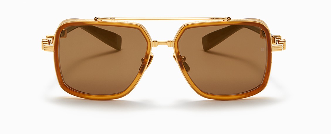 Солнцезащитные очки Balmain Officier BPS 108 D GLD-AMB