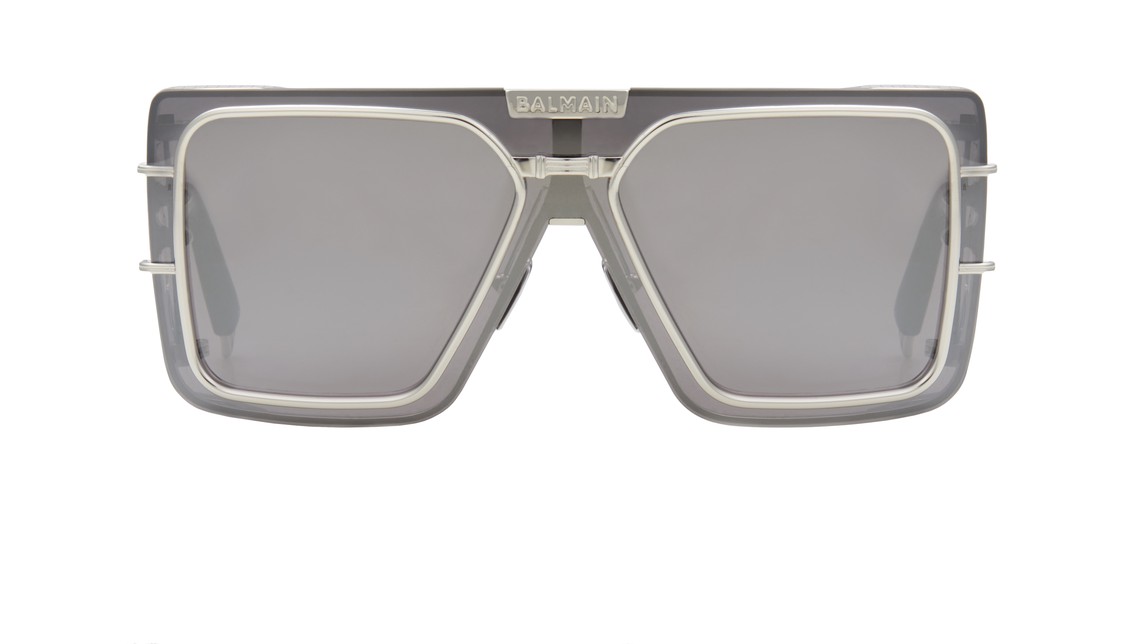 Солнцезащитные очки Balmain Wonder Boy BPS 102 J SLV-BLU