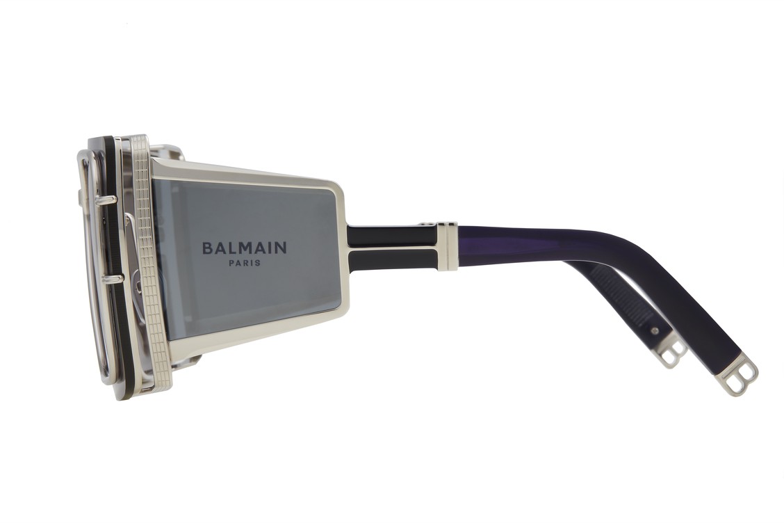 Солнцезащитные очки Balmain Wonder Boy BPS 102 J SLV-BLU
