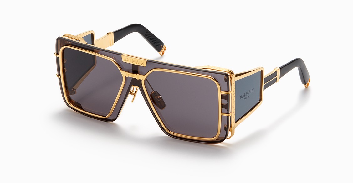 Солнцезащитные очки Balmain Wonder Boy BPS 102 K BLK-GLD