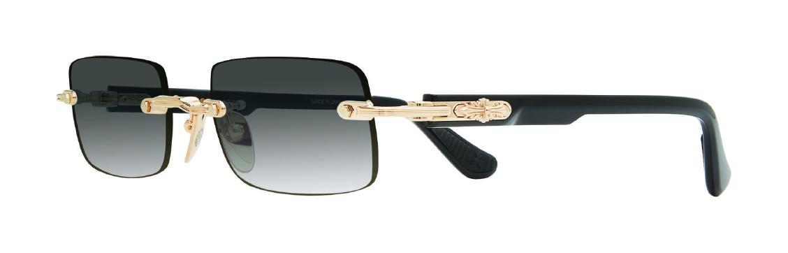 Солнцезащитные очки Chrome Hearts DEEP I GP-BK-P-S (F68)