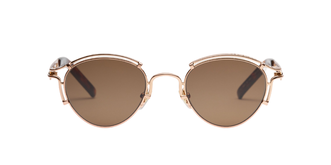 Солнцезащитные очки Jean Paul Gaultier Sourcil 56-5102 Pink Gold