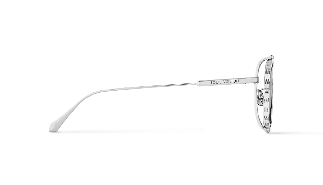 Солнцезащитные очки Louis Vuitton LV Super Vision Metal Pilot Square Z2213U