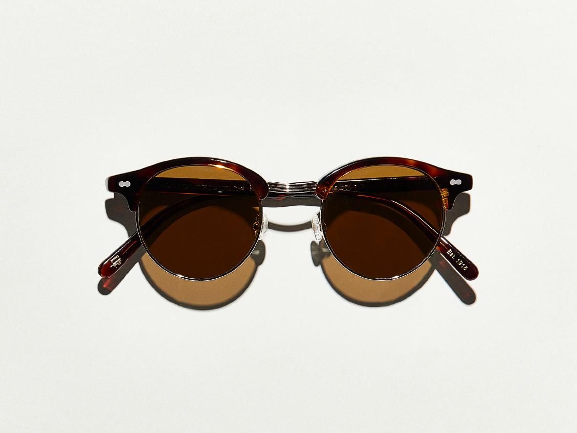 Moscot AIDIM SUN BURNT TORTOISE/GOLD