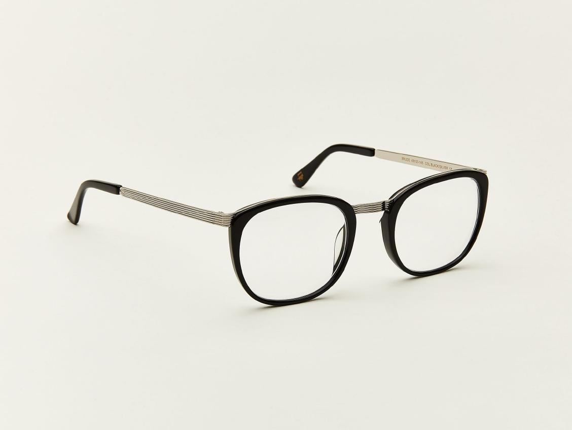 Moscot BRUDE BLACK/SILVER