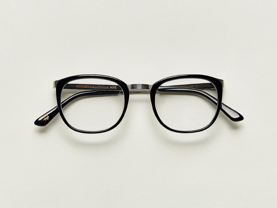 Moscot BRUDE BLACK/SILVER