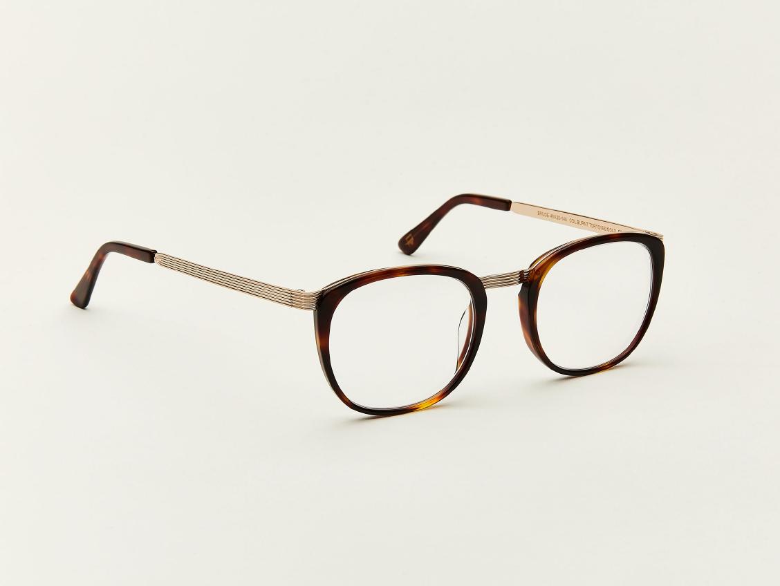 Moscot BRUDE BURNT TORTOISE/GOLD