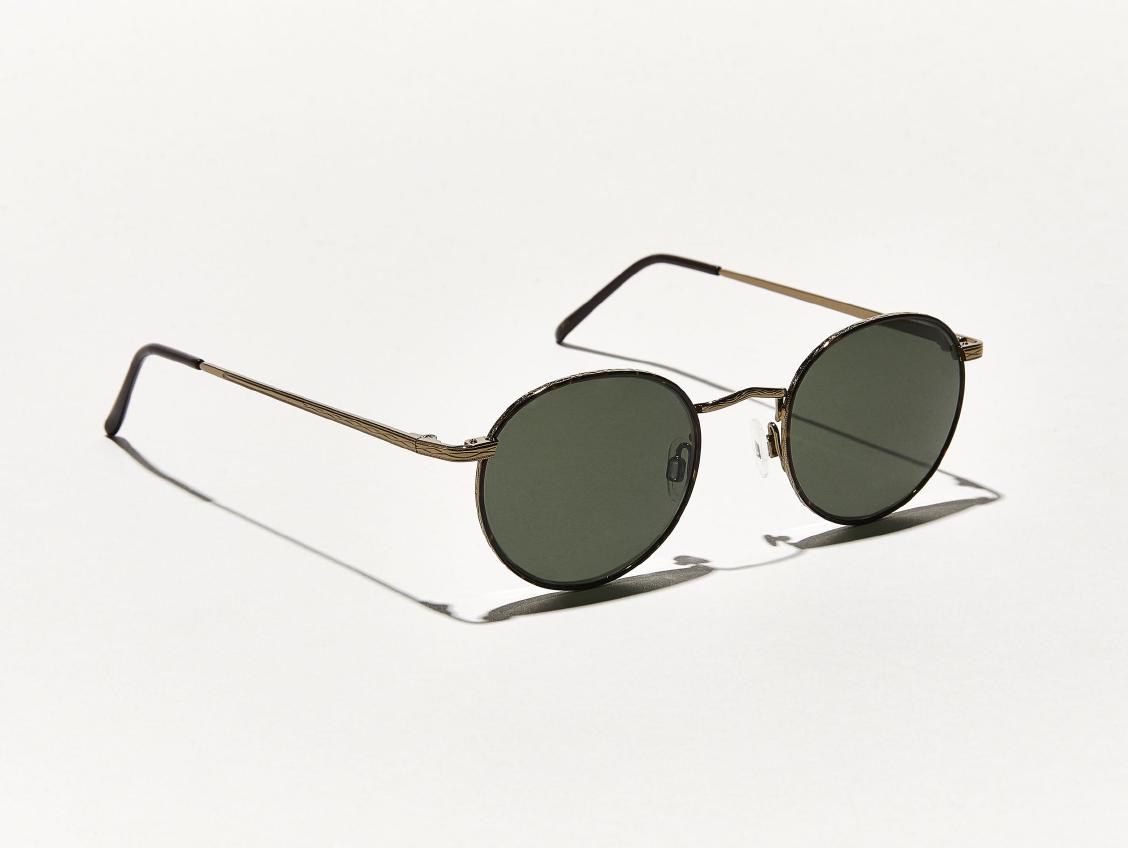 Moscot DOV SUN TORTOISE/ANTIQUE GOLD