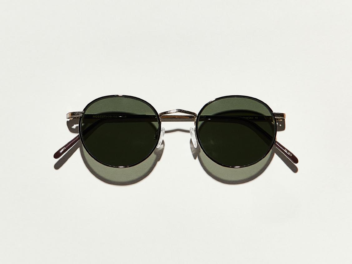 Moscot DOV SUN TORTOISE/ANTIQUE GOLD