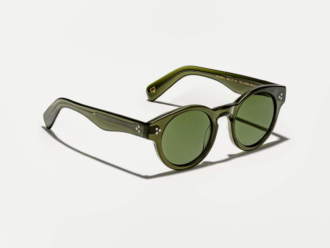 Солнцезащитные очки Moscot GRUNYA SUN DARK GREEN