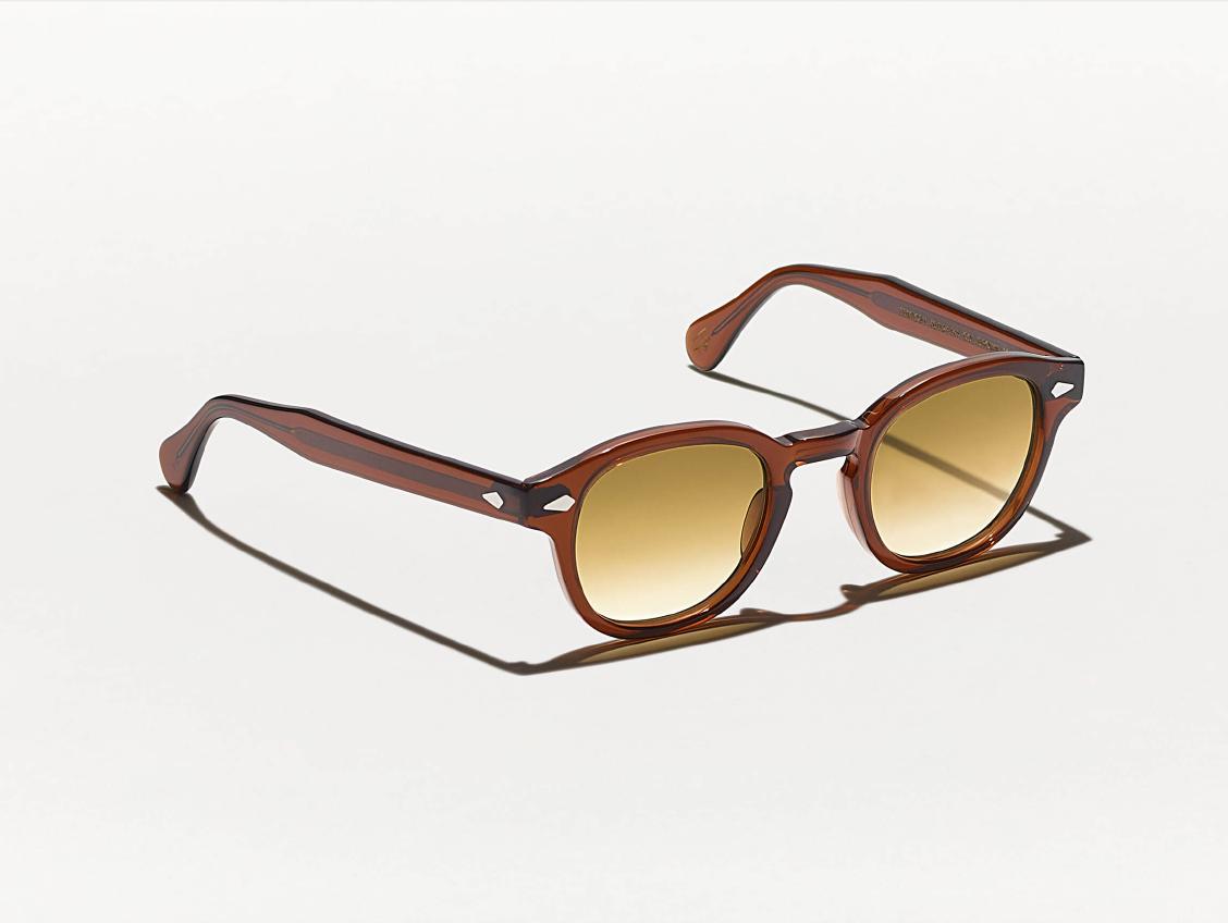 Солнцезащитные очки Moscot LEMTOSH MONOCHROME BROWN