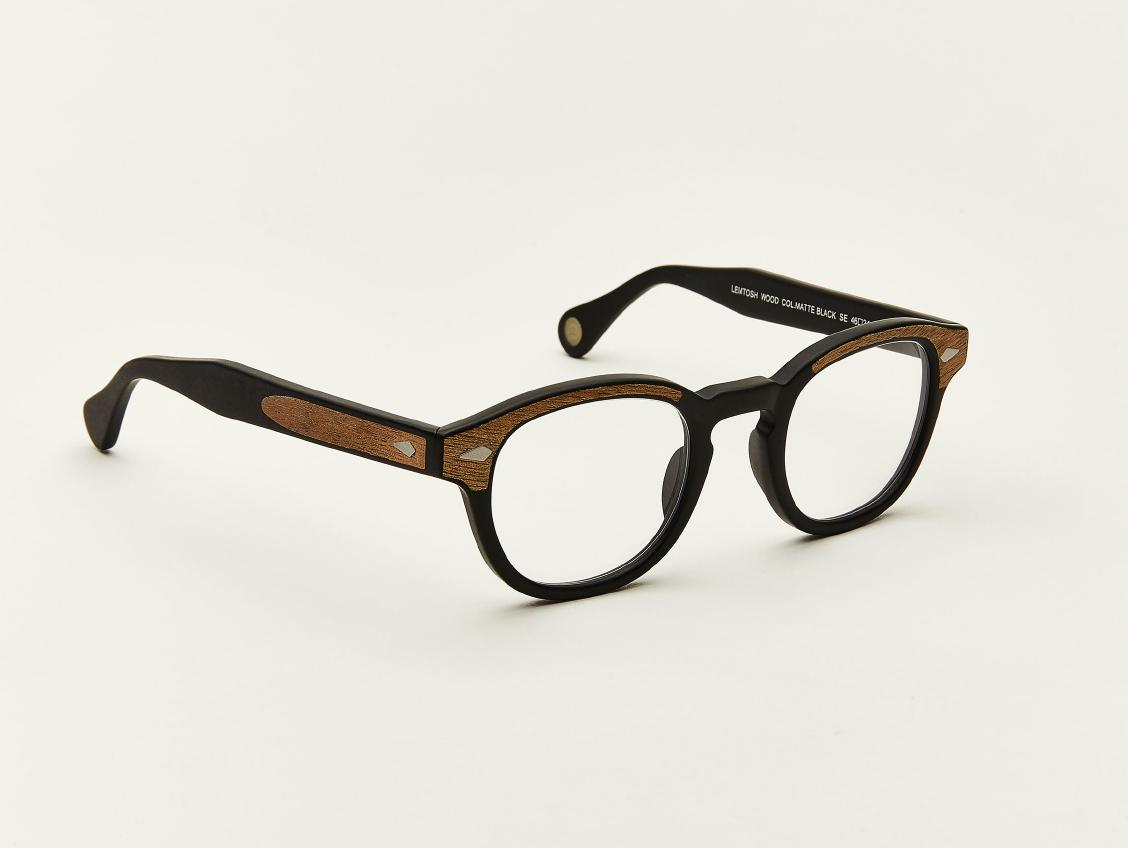 Moscot LEMTOSH MATTE BLACK/WOOD