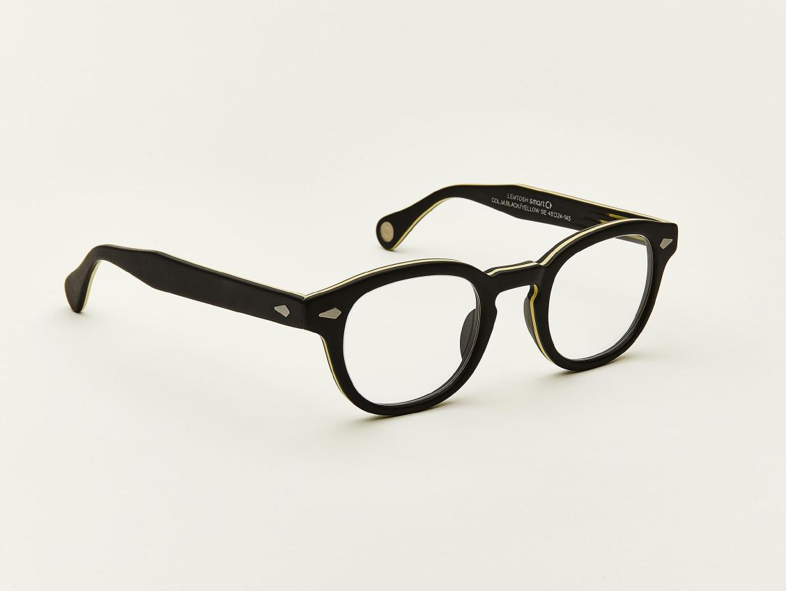 Moscot LEMTOSH MATTE BLACK/YELLOW