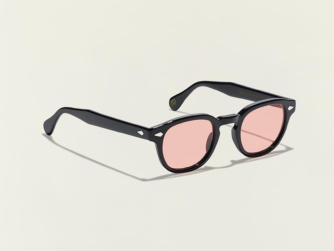 Moscot LEMTOSH BLACK NEW YORK ROSE