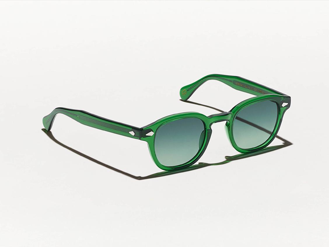 Солнцезащитные очки Moscot LEMTOSH MONOCHROME EMERALD