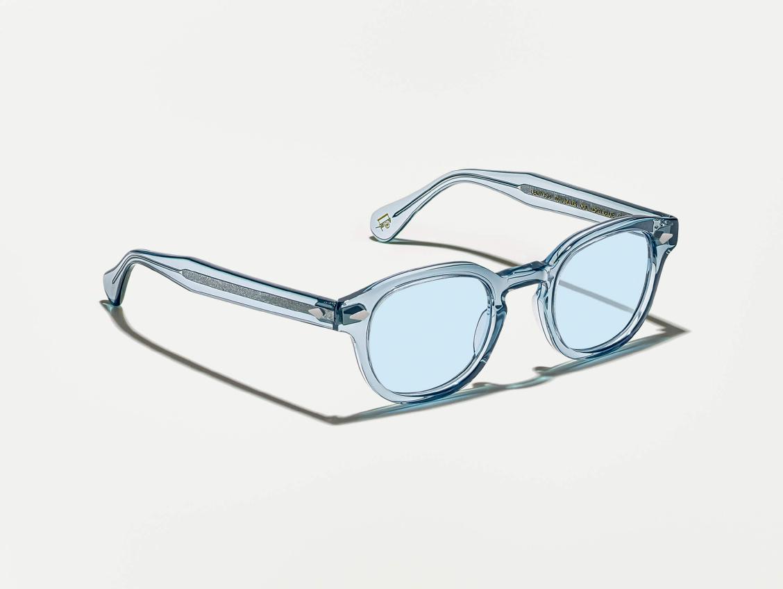 Солнцезащитные очки Moscot LEMTOSH MONOCHROME LIGHT BLUE