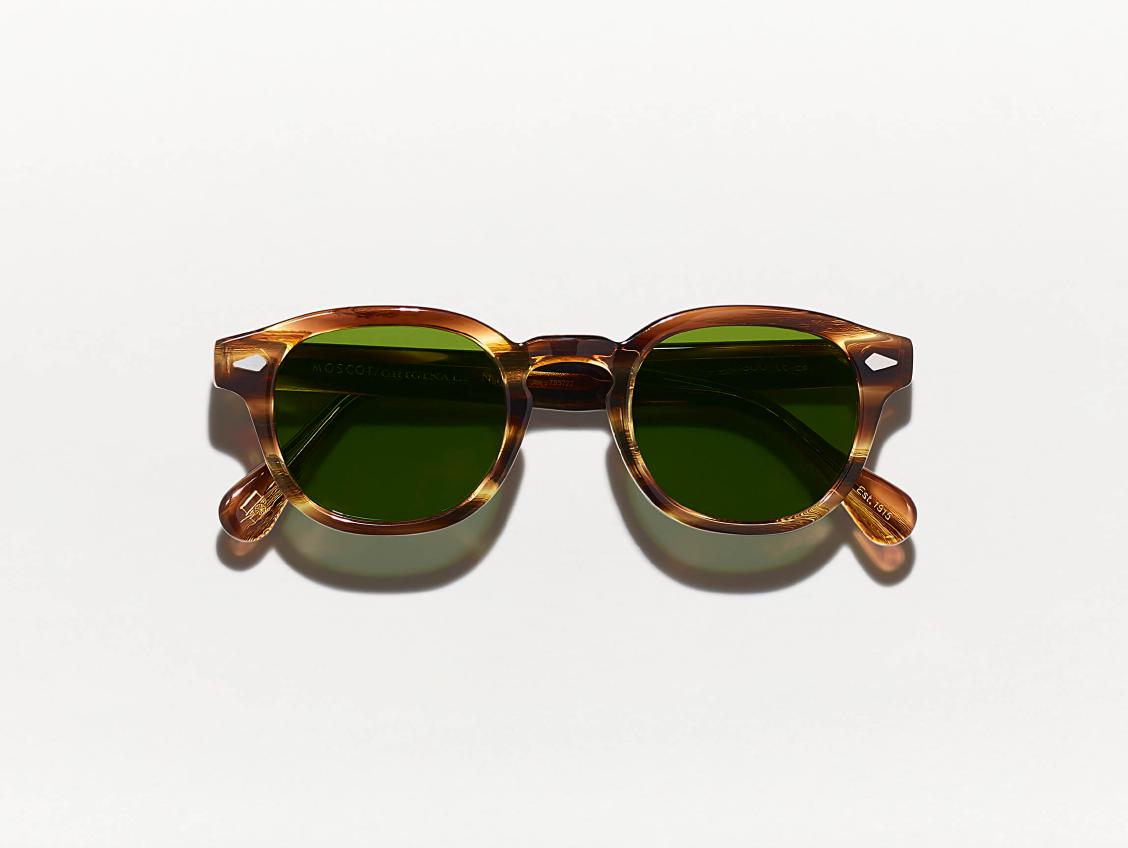 Солнцезащитные очки Moscot LEMTOSH SUN BAMBOO