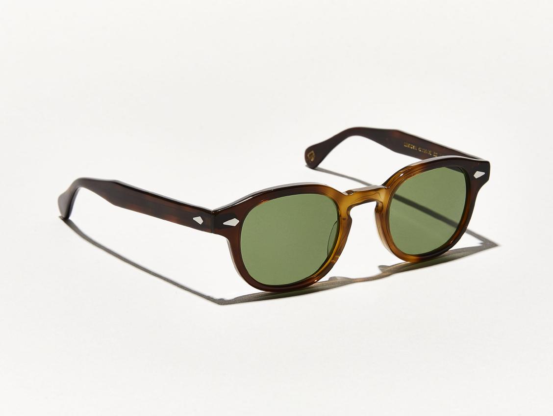 Солнцезащитные очки Moscot LEMTOSH SUN TOBACCO