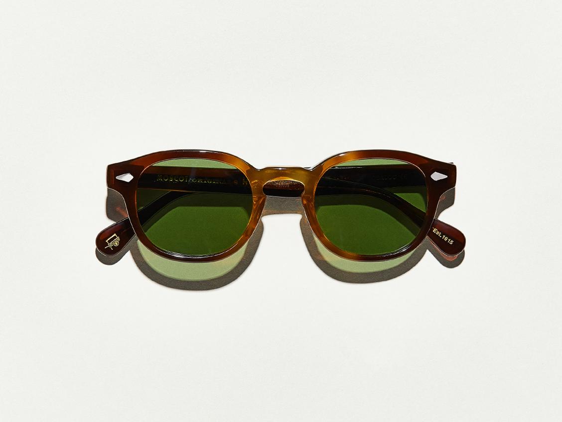 Солнцезащитные очки Moscot LEMTOSH SUN TOBACCO