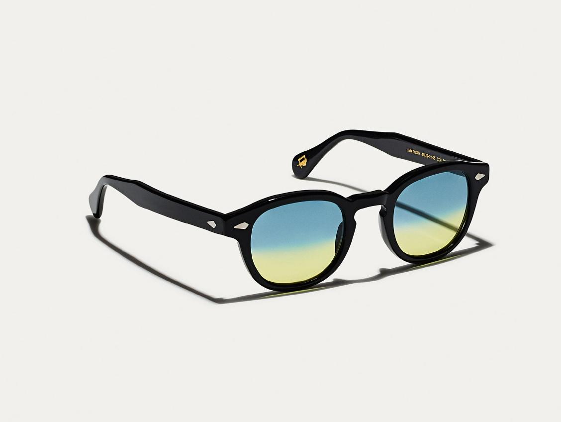 Moscot LEMTOSH BLACK AQUA SUNRISE