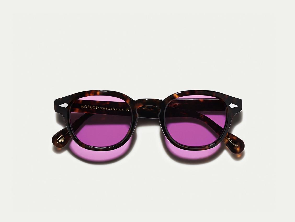 Moscot LEMTOSH TORTOISE PURPLE NURPLE