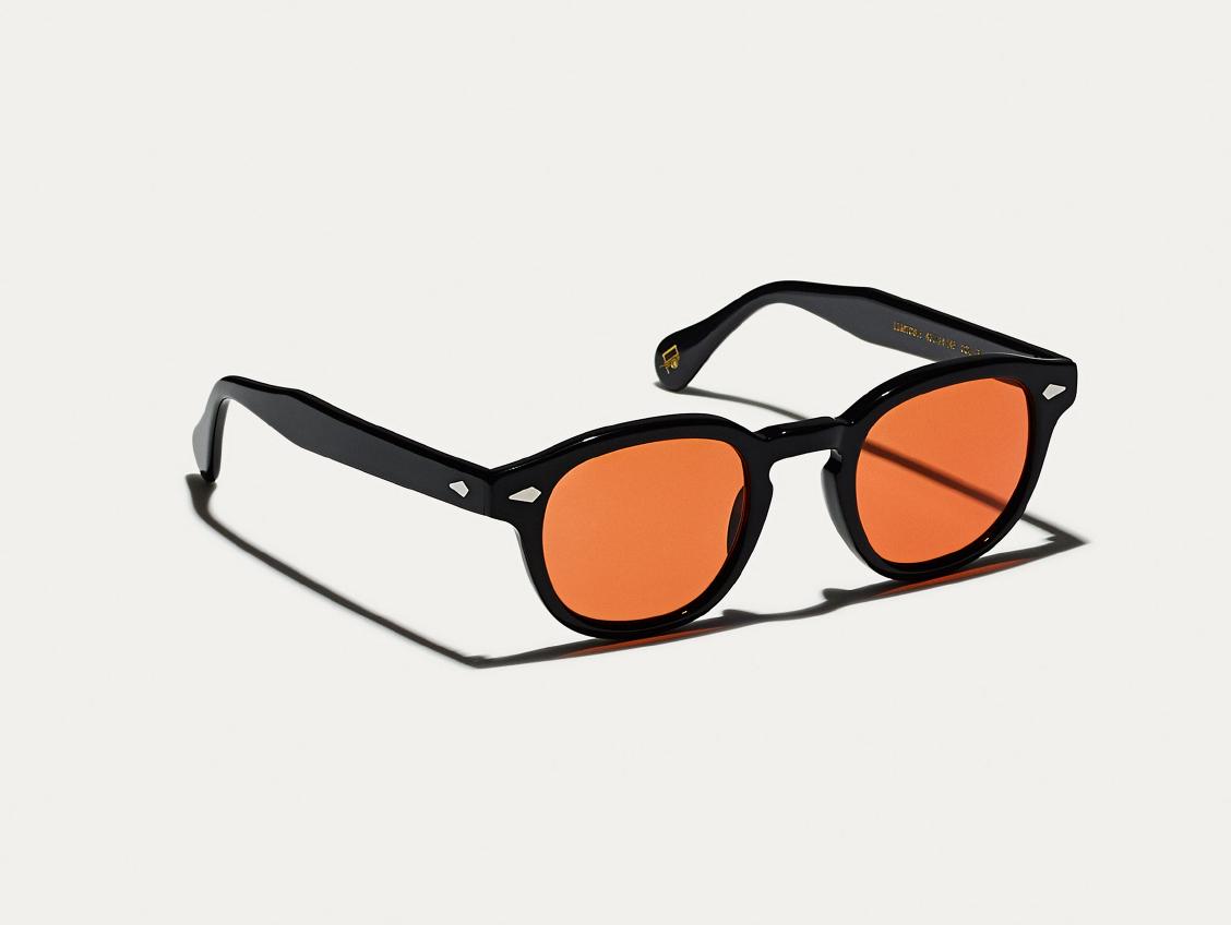 Moscot LEMTOSH BLACK WOODSTOCK ORANGE