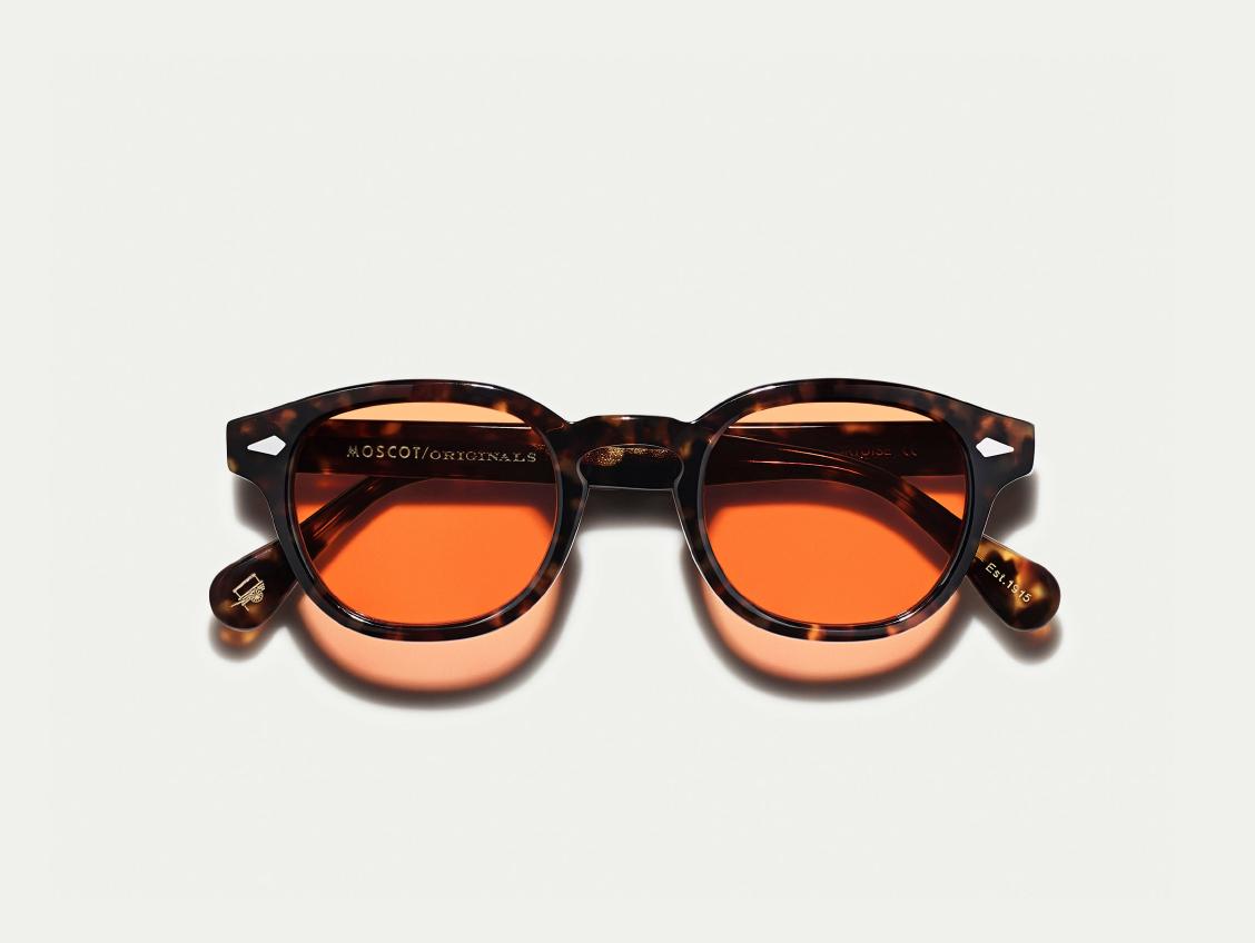 Moscot LEMTOSH TORTOISE WOODSTOCK ORANGE