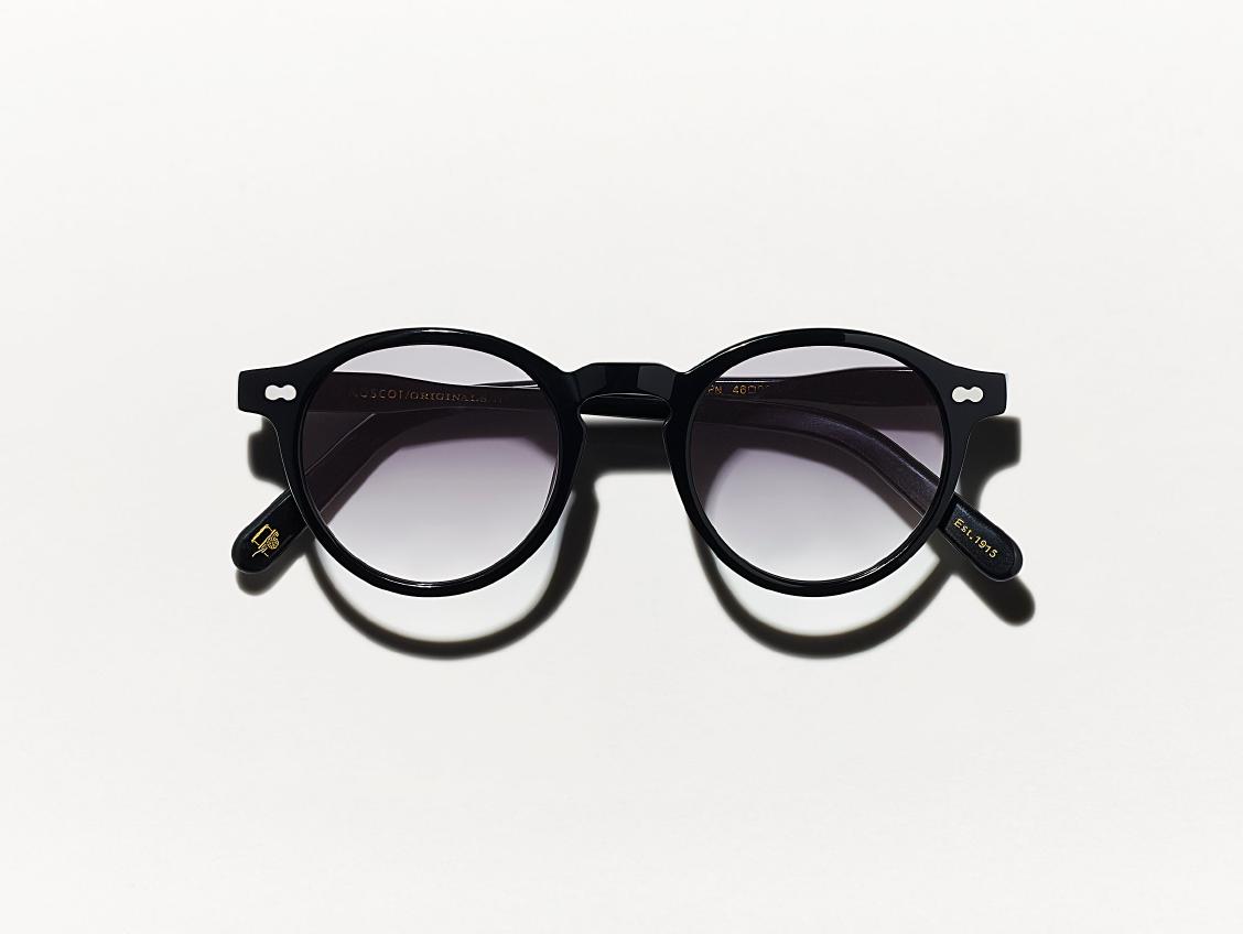 Солнцезащитные очки Moscot MILTZEN BLACK AMERICAN GREY FADE