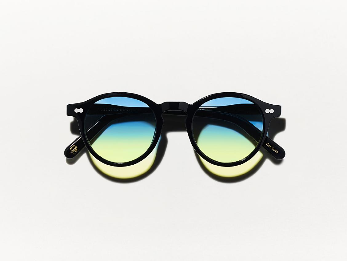 Солнцезащитные очки Moscot MILTZEN BLACK AQUA SUNRISE
