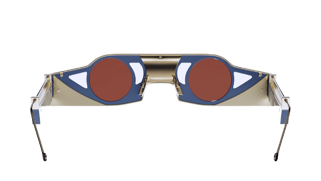 Солнцезащитные очки VOA Collective Heka Future Burgundy