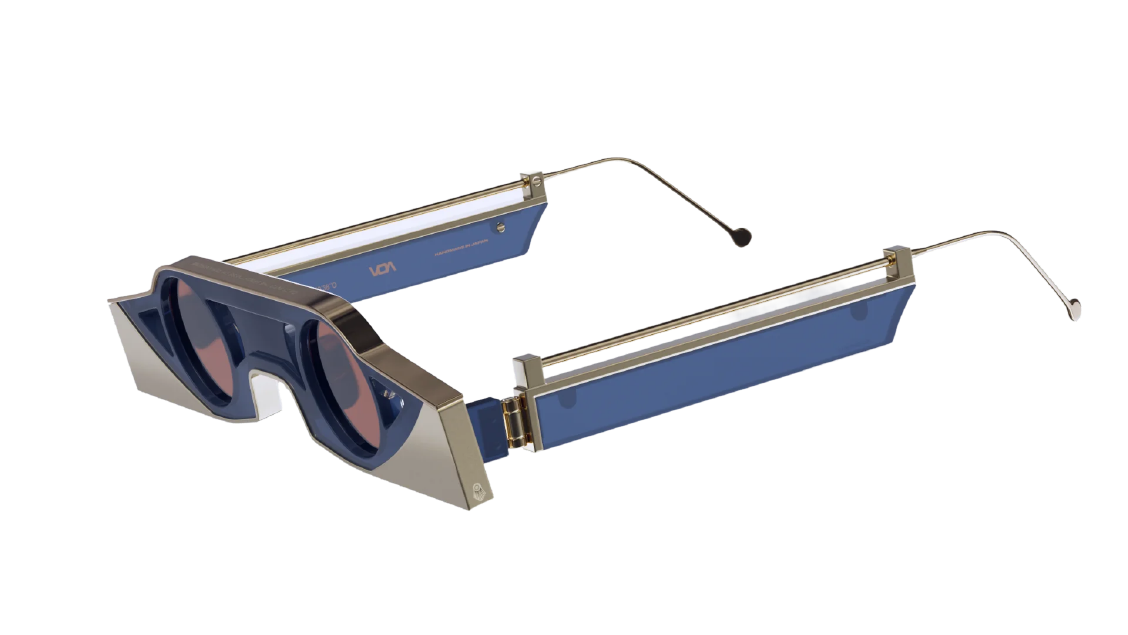 Солнцезащитные очки VOA Collective Heka Future Burgundy