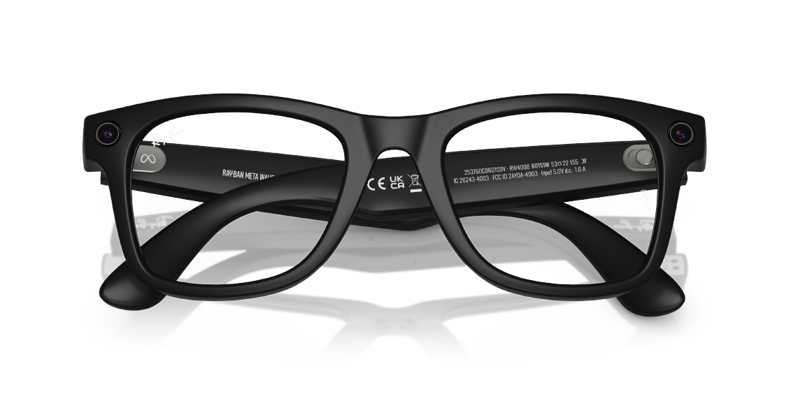 Умные очки Ray-Ban Meta Wayfarer RW4008 601S1M