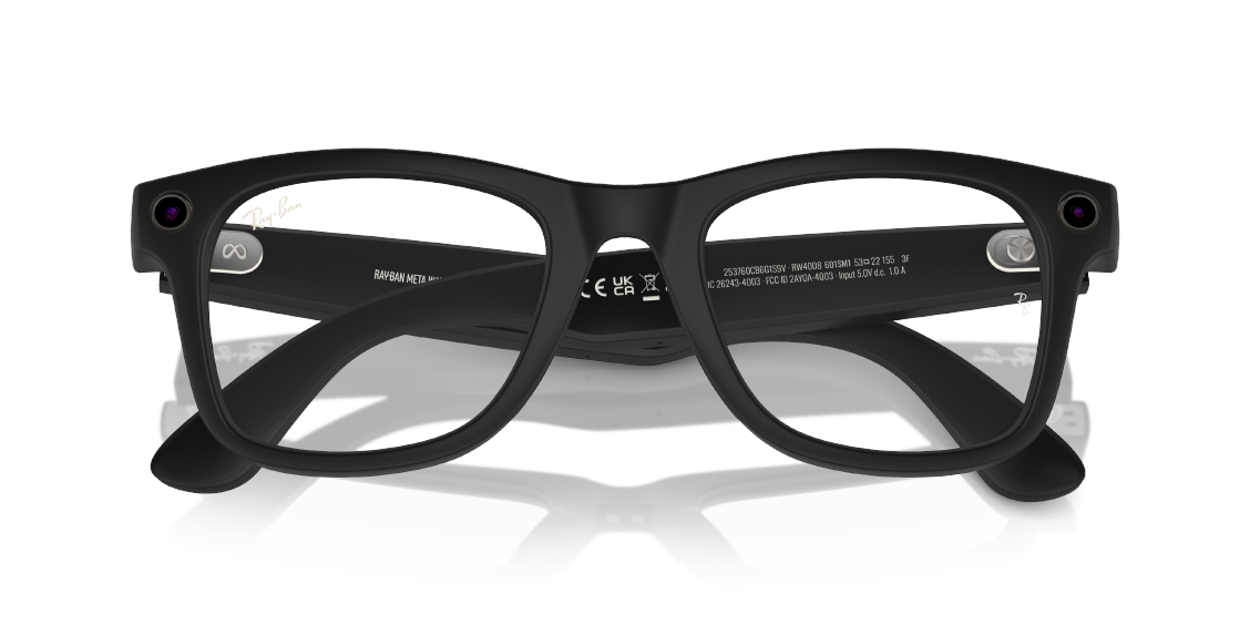 Умные очки Ray-Ban Meta Wayfarer RW4008 601SM1