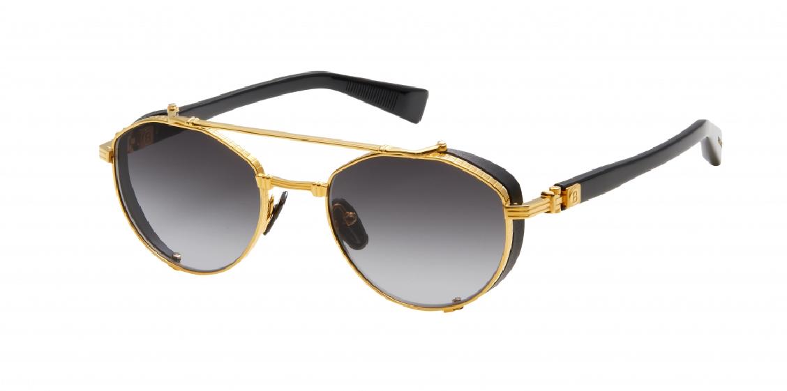 Солнцезащитные очки Balmain Brigade - Iv BPS 120 A GLD-BLK