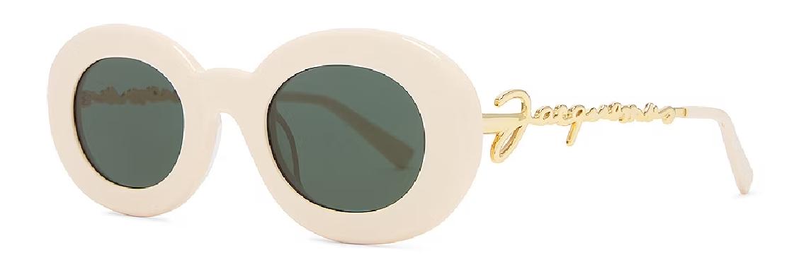 Солнцезащитные очки Jacquemus LES LUNETTES PRALU OFF WHITE