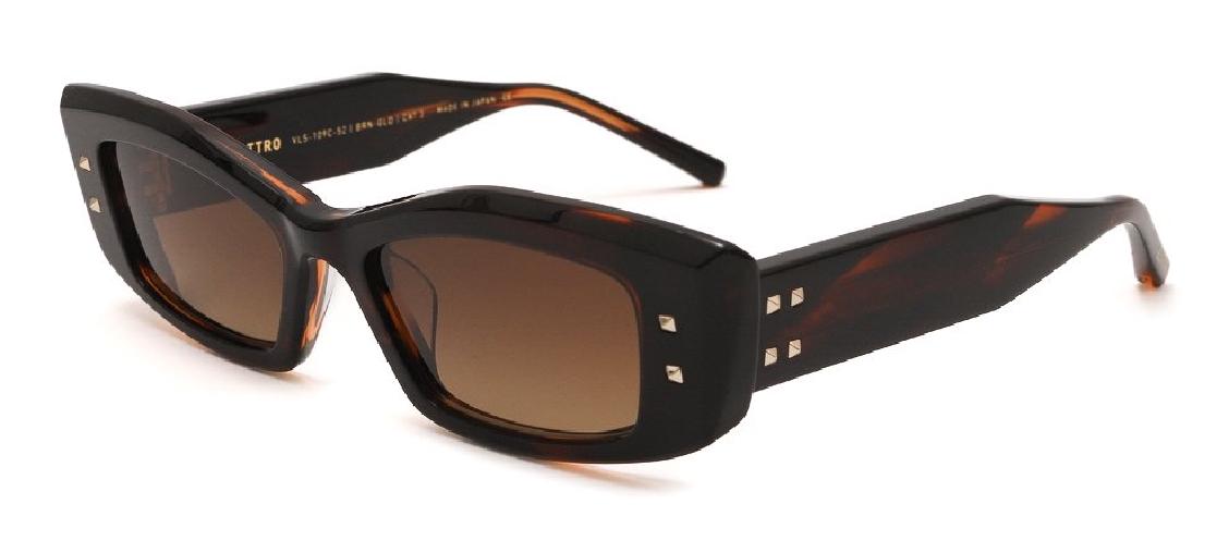 Солнцезащитные очки Valentino V-Quattro VLS-109-C-BRN-GLD