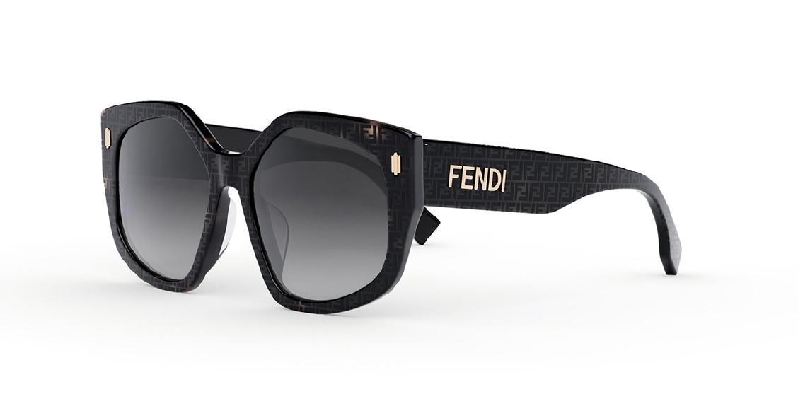 Солнцезащитные очки Fendi FE40017F 55B