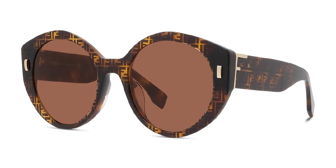 Солнцезащитные очки Fendi FE40037U 55S