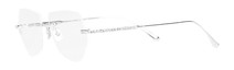 Оптическая оправа Anna-Karin Karlsson Crystal Nest Optical Pilot White Gold