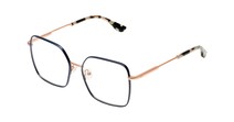 Оптическая оправа KOMONO Audrey Rose Gold Matte Teal