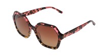Солнцезащитные очки KOMONO Iggy Havana Candy Rose Gold