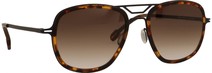 Солнцезащитные очки Odette Lunettes Baldwin Sun Black/Havana