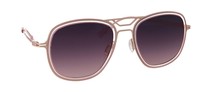 Солнцезащитные очки Odette Lunettes Baldwin Sun Pink/Rosé Gold/Transparent