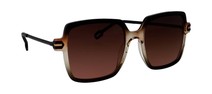 Солнцезащитные очки Odette Lunettes Diane Sun Black/Grey/Orange