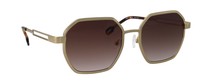 Солнцезащитные очки Odette Lunettes Moore Sun Gold