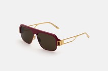 Солнцезащитные очки Marni Burullus Burgundy Gold