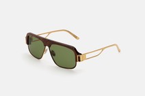 Солнцезащитные очки Marni Burullus Radica Gold
